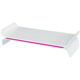 Leitz Podstavek za monitor Ergo Wow, belo roza | Shoptok.si