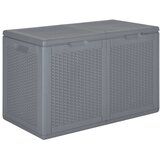  Vrtna škatla siva PP ratan 180 L | Shoptok.si