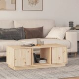 The Living Store Klubska mizica 110×50×40 trdna borovina - Klubska Mizica, (21573717) Cene