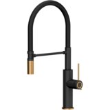 Quadron slavina GEMMA čisto crna/nano PVD bakar/crna cijev Cijene