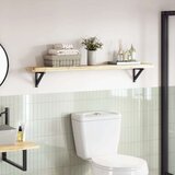Stolna ploča 120x20x4 cm pravokutna od masivnog drva bagrema | shoptok.hr