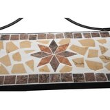 Garden Pleasure Crna metalna zidna vješalica s policom 42 cm Almeria – | shoptok.hr