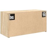 vidaXL Kopalniška stenska omarica sonoma hrast 60x25x30 cm inž. les | Shoptok.si