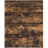  Komoda boja dimljenog hrasta 80x35x99 cm konstruirano drvo | Eponuda.com