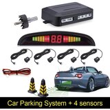  parking senzori 4-komplet – univerzalni set, lcd displej, zvučna i svetlosna detekcija | Eponuda.com