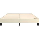 vidaXL Okvir za krevet krem 140x190 cm od umjetne kože | shoptok.hr