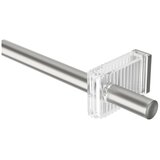 Umbra Jeklena karnisa z nastavljivo dolžino v mat srebrni barvi 107 - 305 cm Flute – Cene