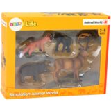  Set of Figurines: Forest Animals, Deer, Boar, Fox, Gorilla | shoptok.hr