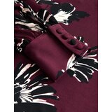 Next Haljina burgund / crna / bijela | shoptok.hr