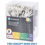 Aigostar LED spoljni božićni lanac 150xLED/8 funkcija 3xAA 15,3m IP44 hladno bela Slike