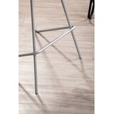 Premier Housewares Barsko stol iz masivnega bresta v srebrni barvi/v naravni barvi (višina sedeža 78 cm) District – | Shoptok.si