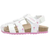 Geox Sandali & Odprti čevlji SANDAL CHALKI GIRL Bela