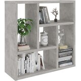  Zidna polica siva boja betona 45,1x16x45,1 cm konstruirano drvo | Eponuda.ba