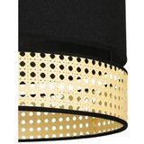  Duolla - Visilica na sajli DOUBLE RATTAN 1xE27/15W/230V Ø 40 cm crna/bež | Eponuda.com