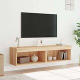 TV ormarići s LED svjetlima 2 kom boja hrasta 60x30x30 cm | shoptok.hr