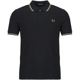 Fred Perry TWIN TIPPED SHIRT Crna Cijene