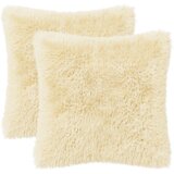  Presvlaka za jastuk 2 pcs HEERLEN Krem 30 x 30 cm PV flis | shoptok.hr