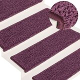  Preproge za stopnice 15 kosov 65x21x4 cm temno vijolične, (21061126) | Shoptok.si