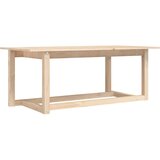 Maison Chic Klubska mizica - kavna mizica - Nizka mizica 110x55x45 trdna borovina, (21753519) Cene