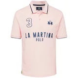 La Martina Majica mornarsko plava / roza