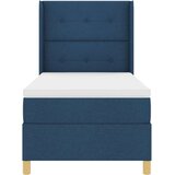 Box Postelja s vzmetnico Modra 80x200 cm Tkanina, (22050823) | Shoptok.si