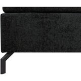 Esposa POSTELJA BOXSPRING 140 cm x 200 cm , tekstil črna | Shoptok.si
