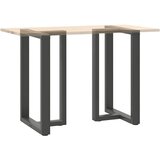  Noge za barski stol T-oblika 2 kom antracit 60x35x(90-91) cm čelik | shoptok.hr