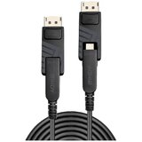 Lindy 30m Fibre Optic Hybrid Mini DisplayPort 1.4 Cable with Detachable DP Connectors | shoptok.hr
