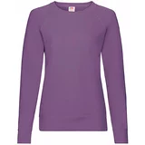 Fruit Of The Loom Purple sweatshirt classic light