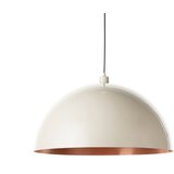 Brilagi LED luster na sajli METALO 1xE27/40W/230V Ø 40 cm bež/bakrena | Eponuda.com