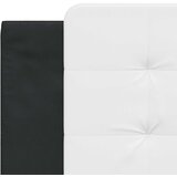  Okvir za krevet bez madraca Zadar crno-bijeli 180x200cm umjetna koža | shoptok.hr