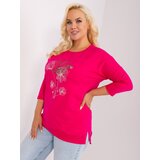RELEVANCE Blouse-RV-BZ-9110.85-fuchsia Cene