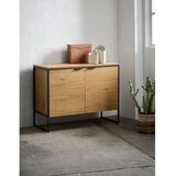 Unique Furniture Komoda v hrastovem dekorju v naravni barvi 104,5x80x45 cm Cesura – | Shoptok.si