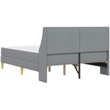  Okvir kreveta s madracem Svijetlo siva 140 x 200 cm Poliester | shoptok.hr