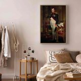  Slika - Jacques-Louis David – Napoleon Bonaparte 60x90 U prirodnom drvenom okviru | shoptok.hr