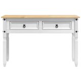 Konačna Stolić Bijelo 115 x 46 x 73 cm Čvrsto borovo drvo | shoptok.hr
