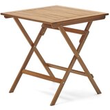 Kave Home Vrtni stol od masivnog bagrema 70x70 cm Sadirar – | shoptok.hr