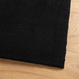 vidaXL Preproga s kratkimi vlakni mehka pralna črna 80x200 cm | Shoptok.si