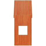 Krov za dječji krevet voštano smeđi 55 x 84 x 132 cm borovina | shoptok.hr