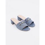 Sergio Leone Blue Heeled Flip Flops | Shoptok.si