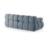 Micadoni Siva žametna sedežna garnitura 188 cm Bellis – | Shoptok.si