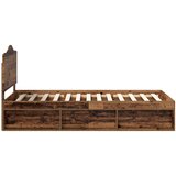  Konstrukcija postelje Star les 100 x 200 cm Masivno borovo les, (5000102298) | Shoptok.si