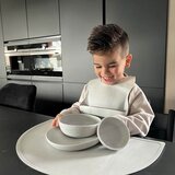 Eeveve® silikonska zdjelica big marble cloudy gray | shoptok.hr