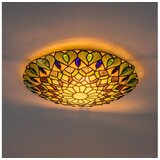 Brilagi tiffany vitražna stropna svetiljka margaret 2xE27/60W/230V prečnik 40 cm Cene