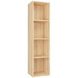 Maison Chic Knjižna omara - Knjižni regal sonoma hrast 36x30x143 cm iverna plošča, (21724946) Cene