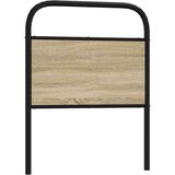 vidaXL Uzglavlje boja hrasta sonome 80 cm čelik i konstruirano drvo | shoptok.hr