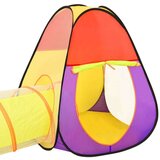  Dječji šator za igru s 250 loptica višebojni 255 x 80 x 100 cm | shoptok.hr