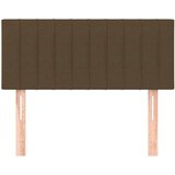  Uzglavlje tamnosmeđe 80 x 5 x 78/88 cm od tkanine | shoptok.hr