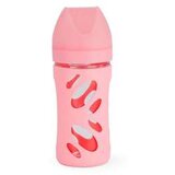 Twistshake ANTI-COLIC STAKLENA FLASICA 260ML PASTEL PINK | Eponuda.ba