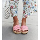 Gemre Pink woven Capovalle slides | shoptok.hr